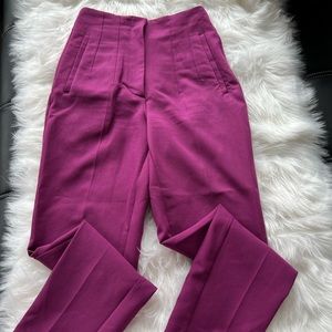 Zara high-rise pants